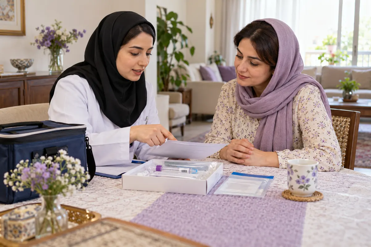 آزمایش در منزل؛ چکلیست آمادگی پیش از نمونهگیری و پرسشهای ضروری